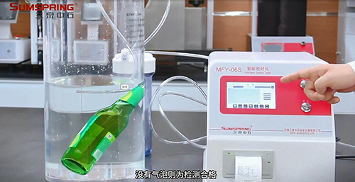 啤酒瓶密封性試驗示意圖
